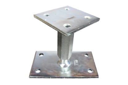 Bild von Support universel/ platine  reg. Electro zingué  90x90- 90x16 H: 110-180