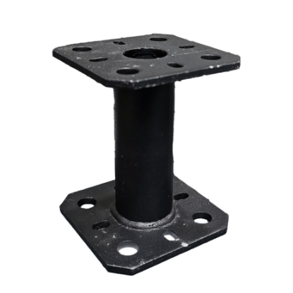 Bild von SUPPORT DE POTEAU FIXE NOIR